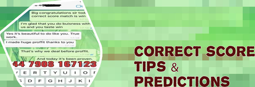 Today correct score site